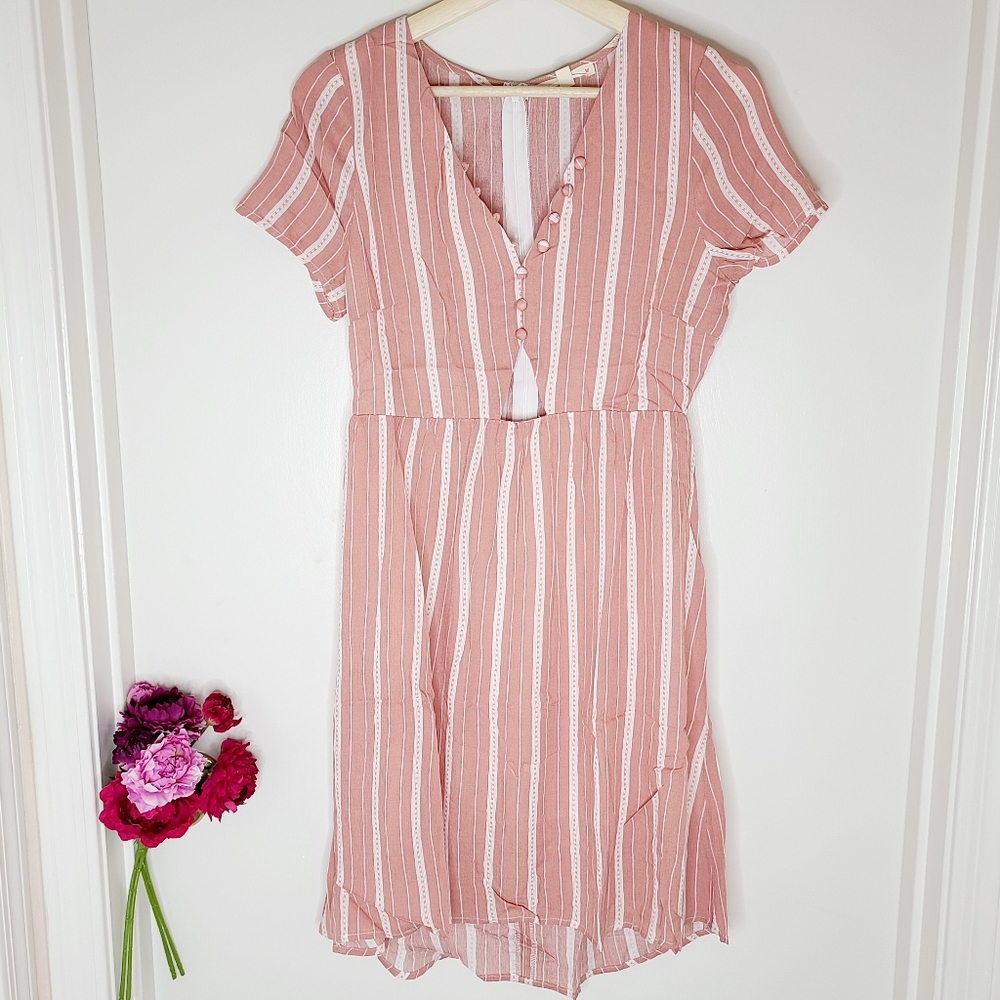 LE LIS Women's Tunic Dress Size M - Picture 3 of 4